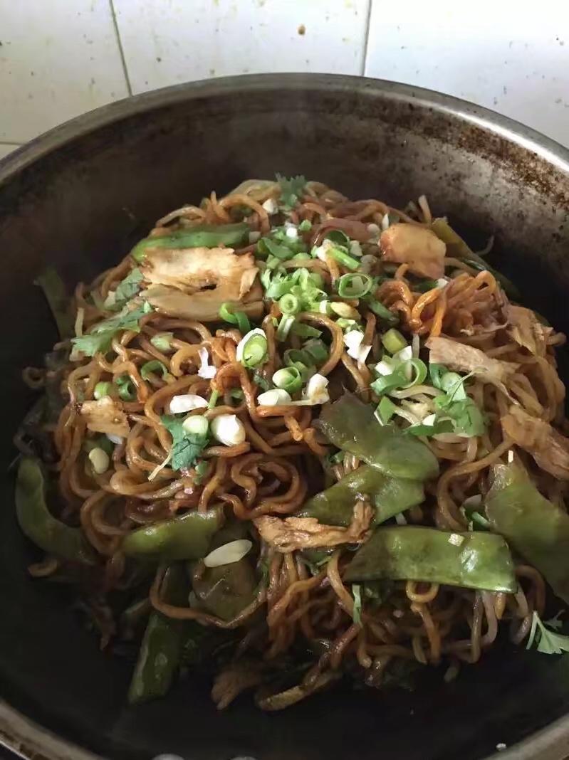 豆角焖面