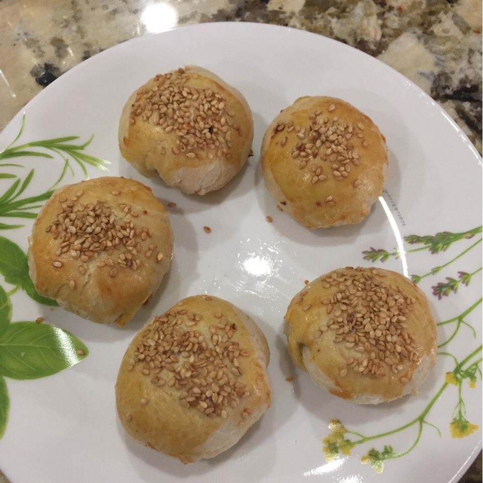 泳式鲜肉榨菜月饼