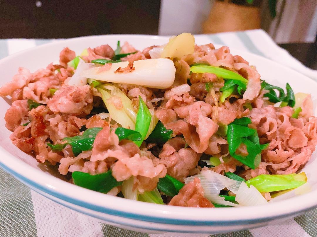 葱爆羊肉