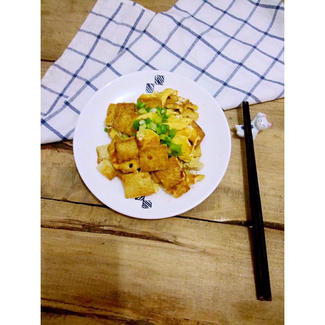 鸡蛋扒豆腐