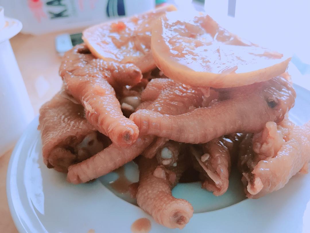 柠檬凤爪--夏日清新菜