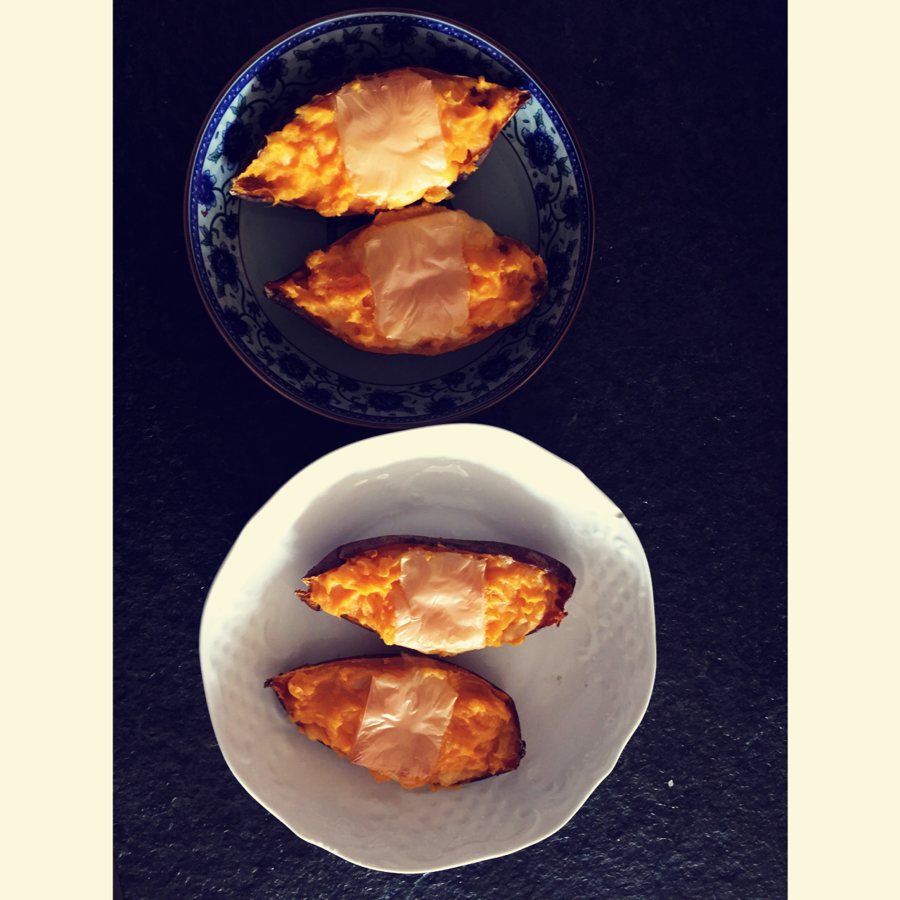 芝士奶油焗红薯