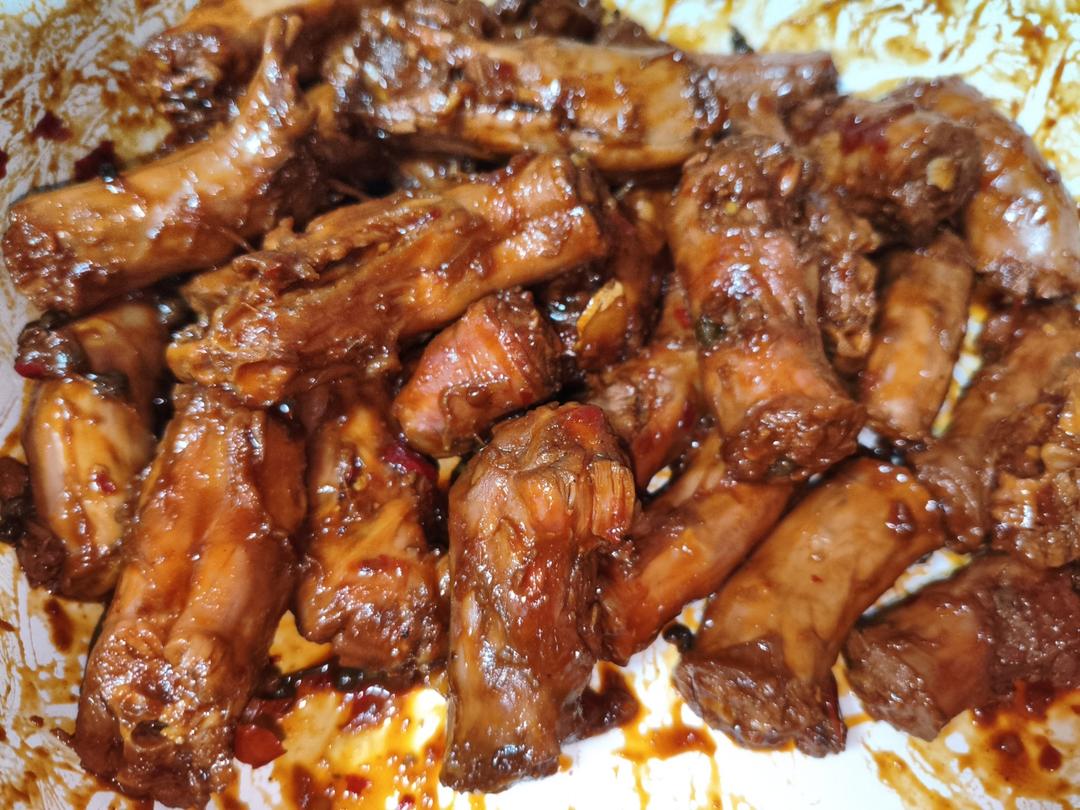 从此告别周黑鸭久久鸭脖的麻辣鸡脖（鸭脖）