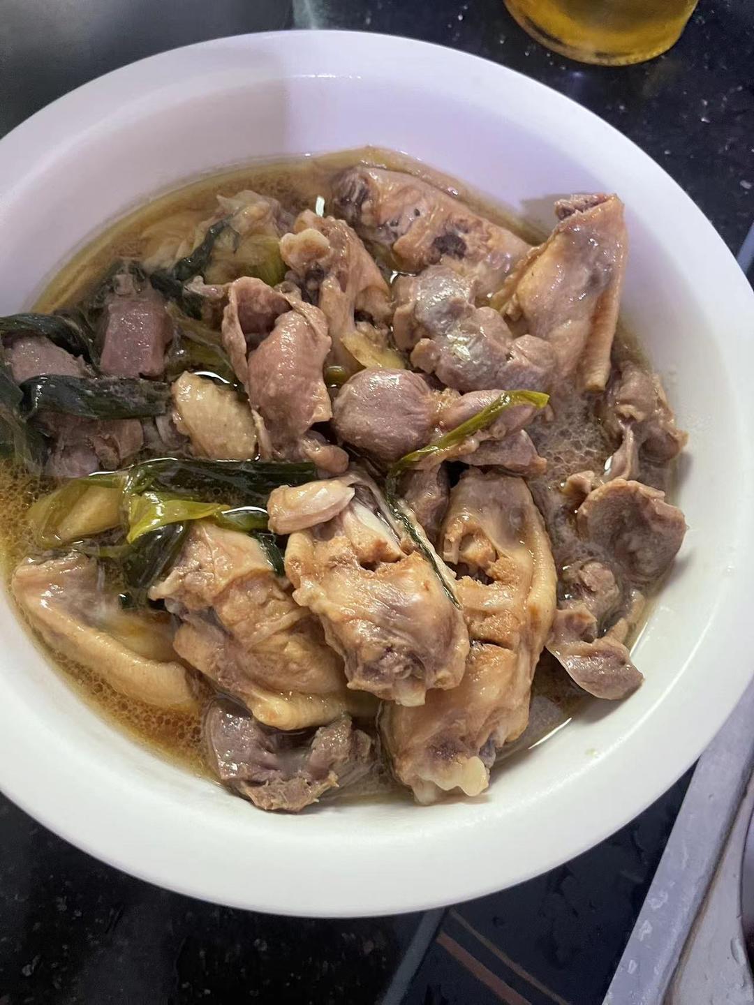 电饭锅盐焗鸡肾(鸡胗)