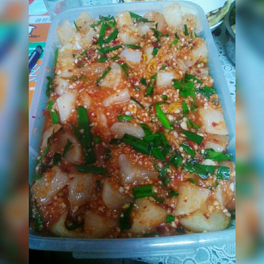 韩国泡菜辣萝卜块