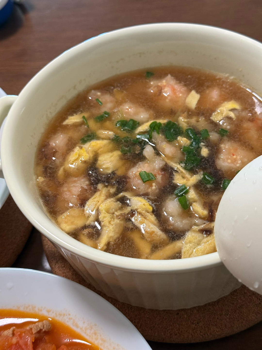 低卡鲜美的紫菜虾滑汤！好喝不胖减脂餐