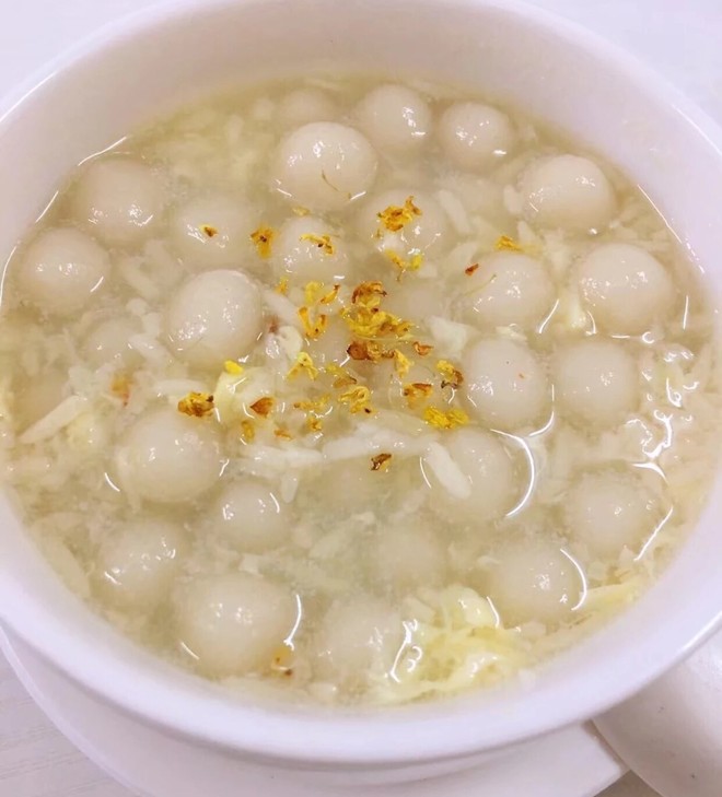 甜酒酿桂花糯米小丸子的做法步骤图 安妮美食日记 下厨房 甜酒酿桂花糯米小丸子的做法步骤图 安妮美食日记 下厨房