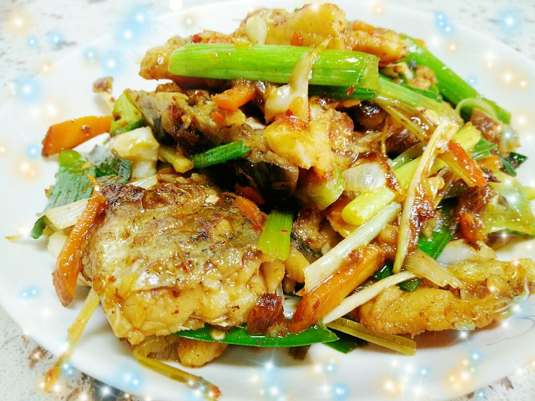江西炒大块鱼的做法