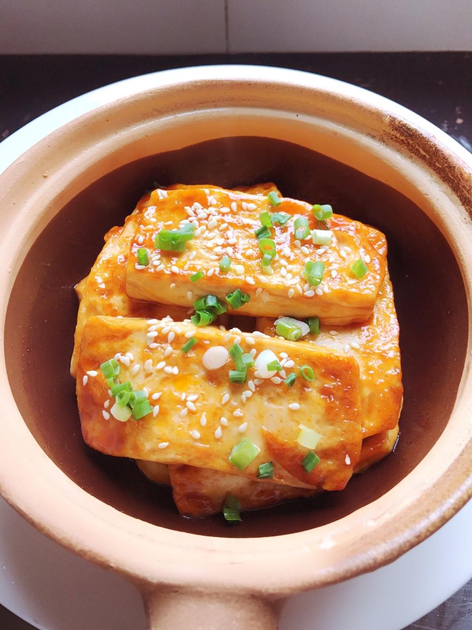 酸甜煎豆腐