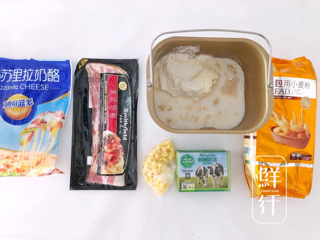 纯奶手撕吐司的做法 步骤1