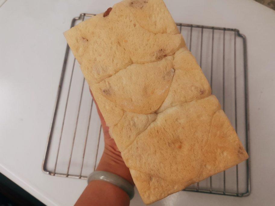 我最近每天做一个的葡萄干吐司，真的超松软好吃！