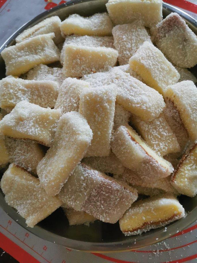 简单好吃❄️白雪糯米糍蛋糕🍰