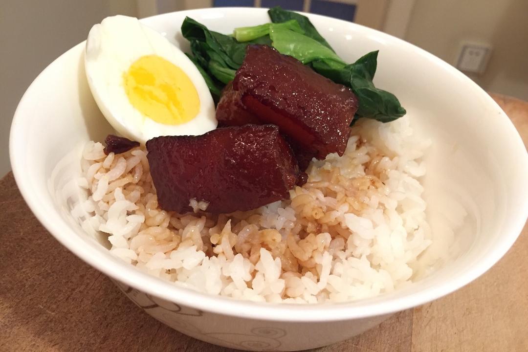 蚝干花雕红烧肉（不用油不用水）