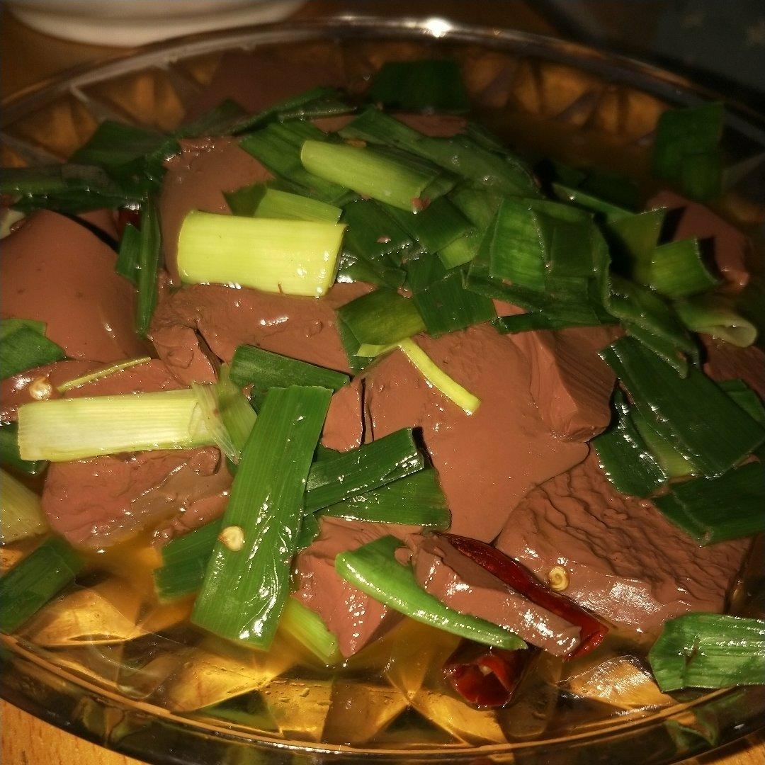 手机用户3215_5r3u做的大蒜炒血豆腐