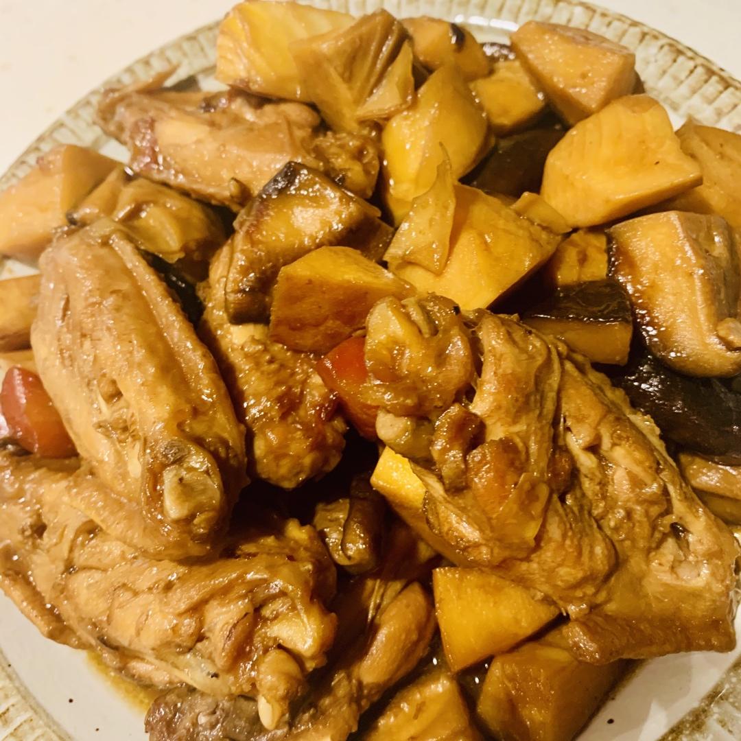 胡萝卜土豆烧鸡翅