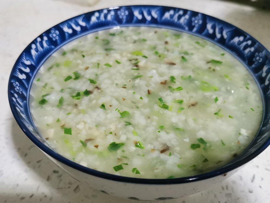 香菇青菜粥（砂锅粥）