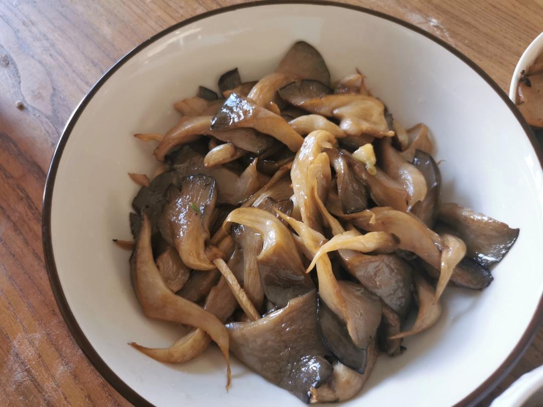 简单炒蘑菇