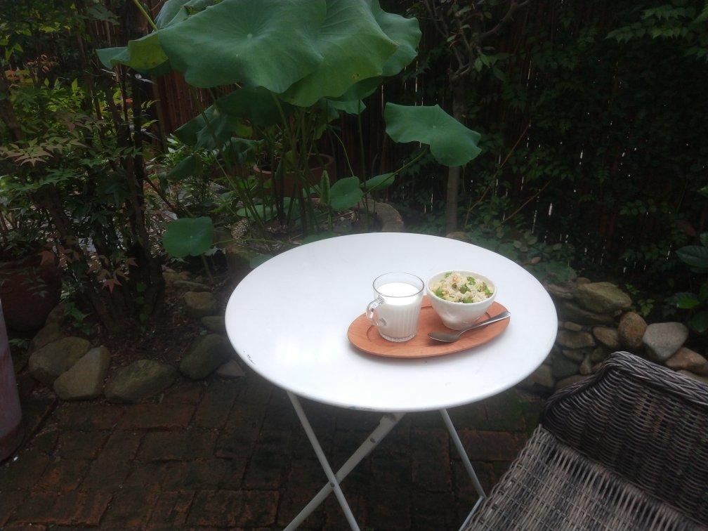 我一直梦想的田园的早餐