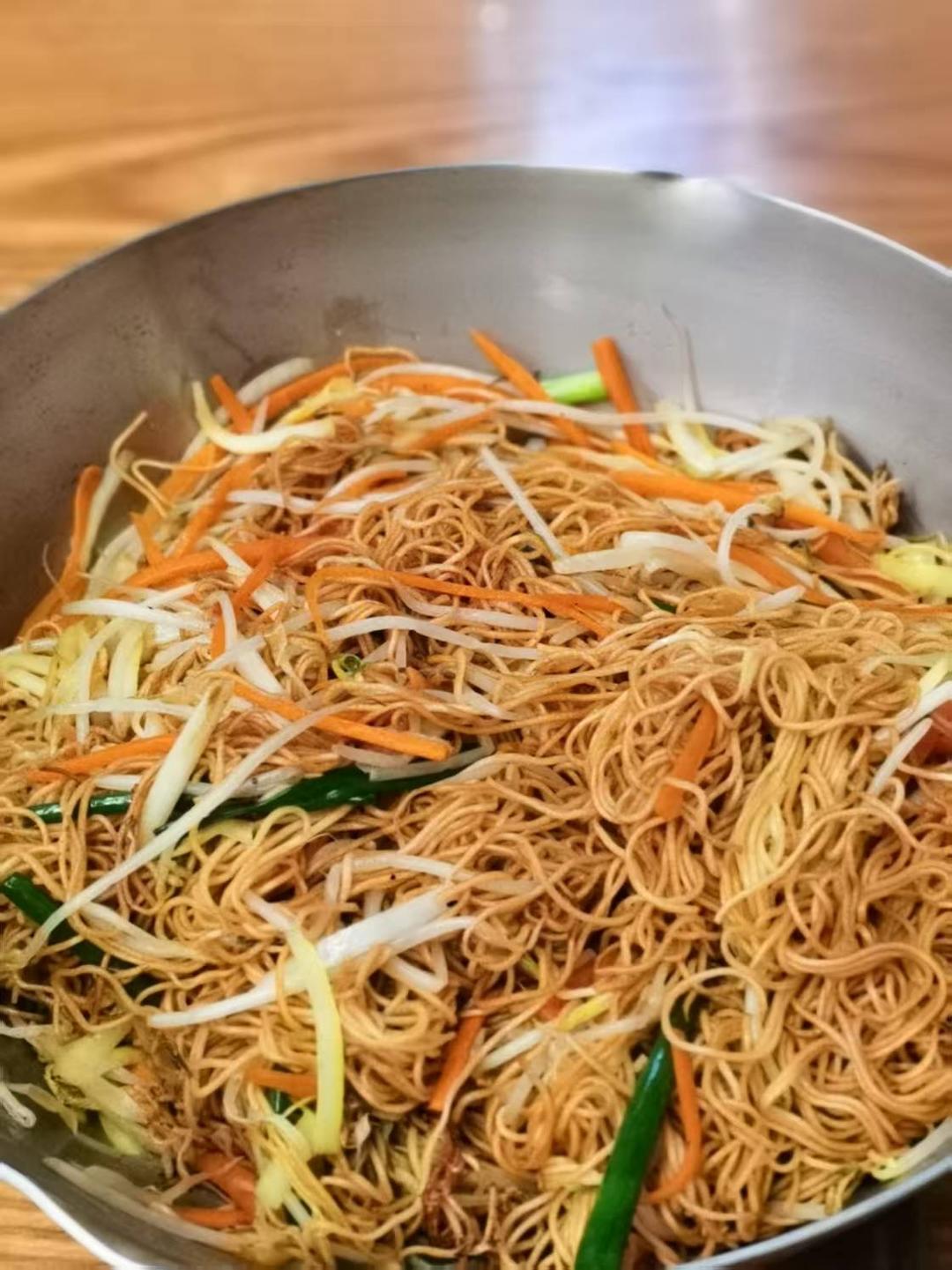 豉油皇炒面，最详细的教程，家常做法