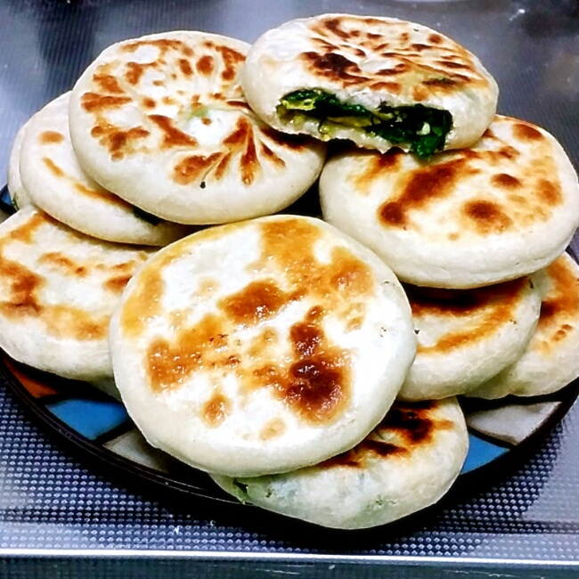 韭菜鸡蛋馅饼
