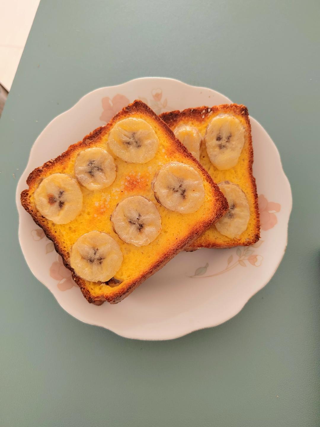好吃到哭的香蕉烤吐司❗️酥脆香甜❗️零失败❗️