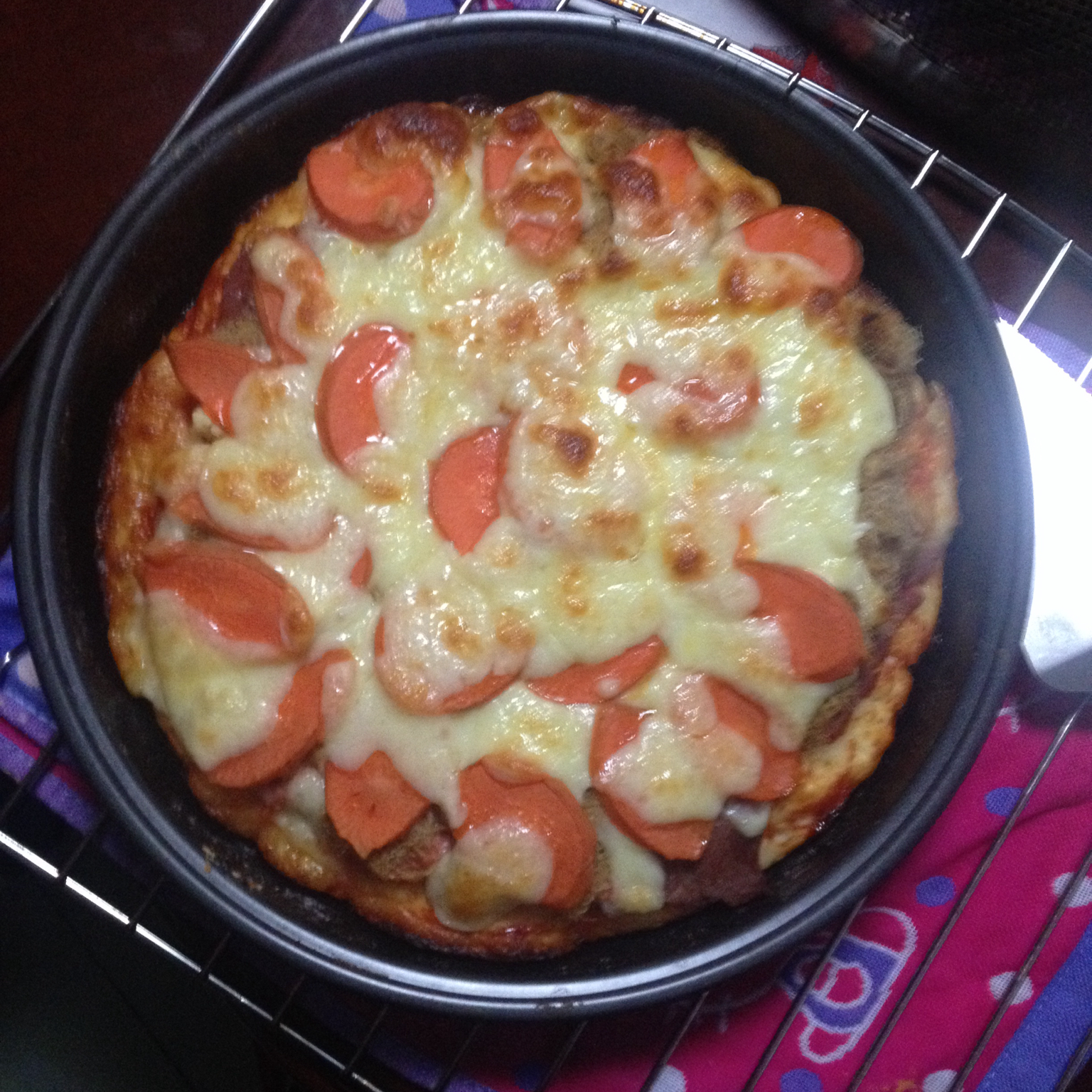 不用酵母的披萨底 No Yeast Pizza Dough