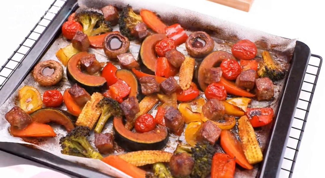 低卡、饱腹烤时蔬｜好吃不胖