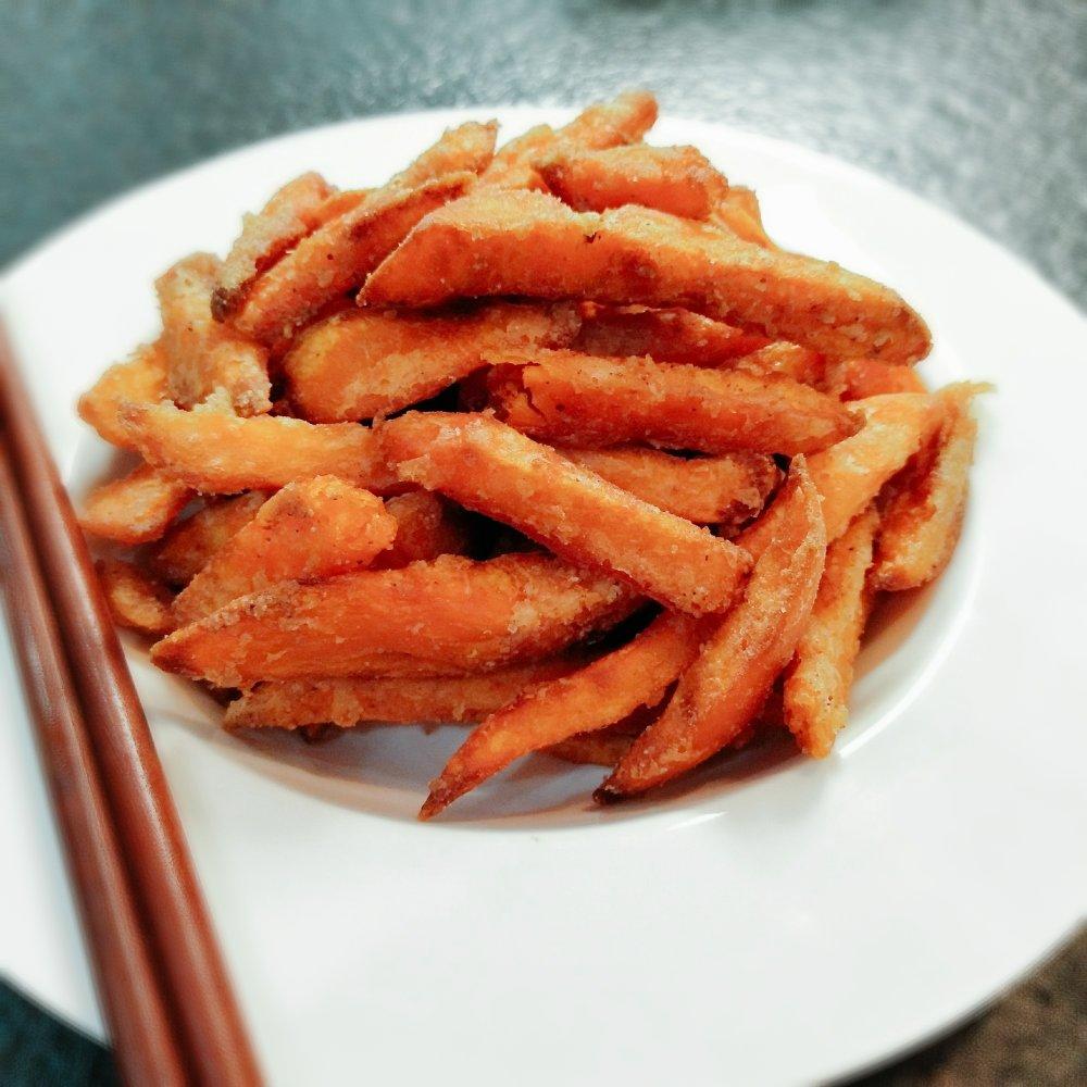 甘梅薯条（不可不试的酸甜开胃炸物）