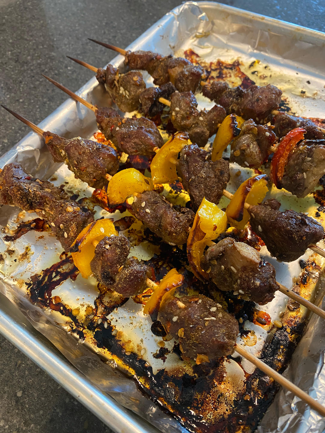 正宗烤羊肉、烧烤美食（烤箱版）