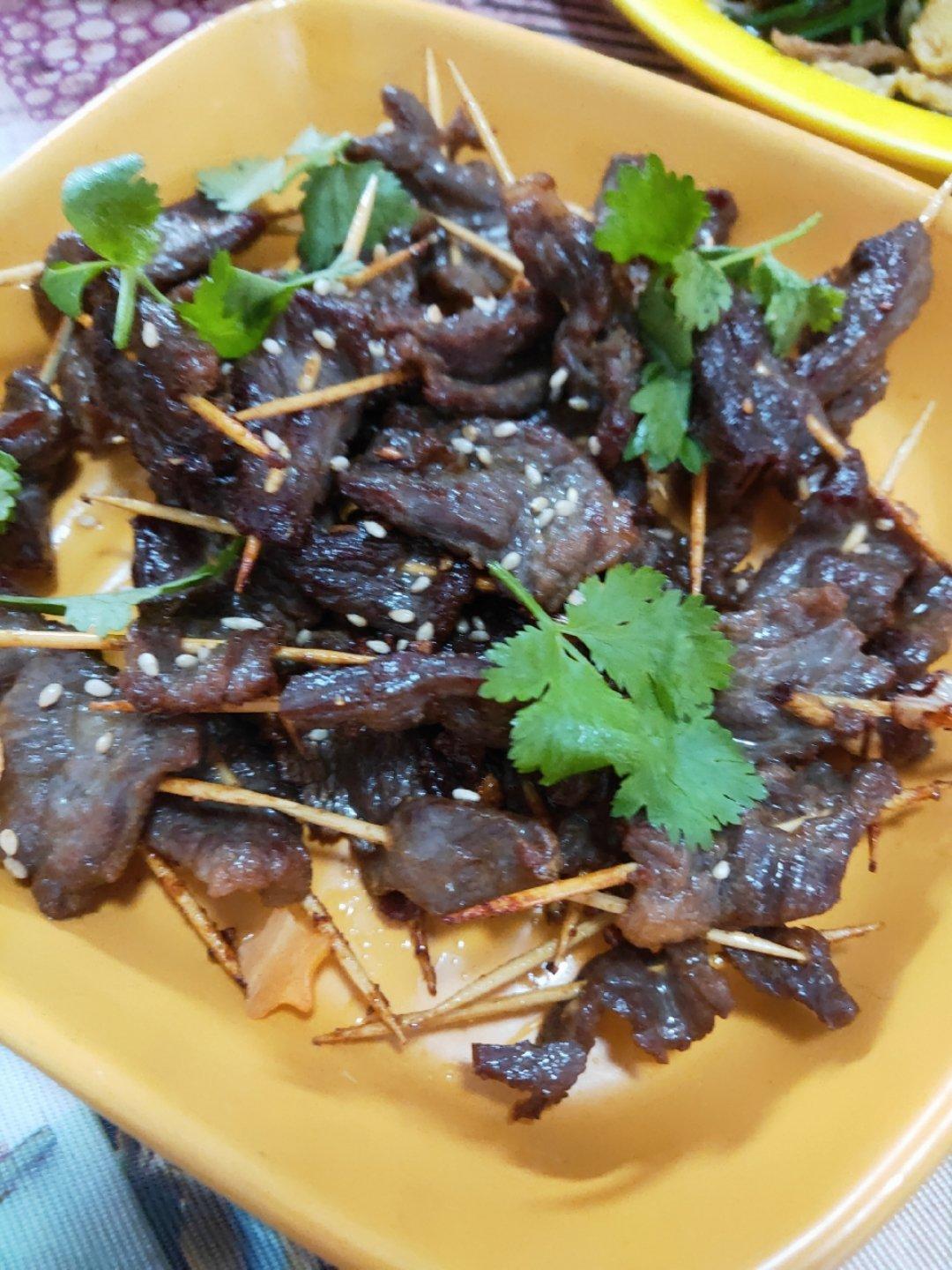 牙签牛肉