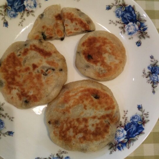 葡萄干糯米饼