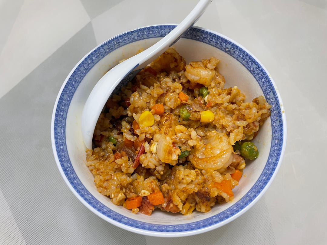 西炒饭，酸酸甜甜，孩子最爱