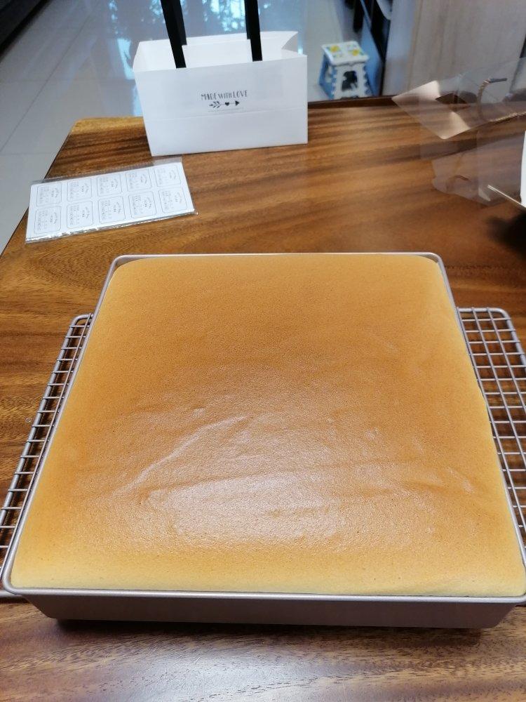 最好吃没有之一的古早duang蛋糕（水浴法含黄油）