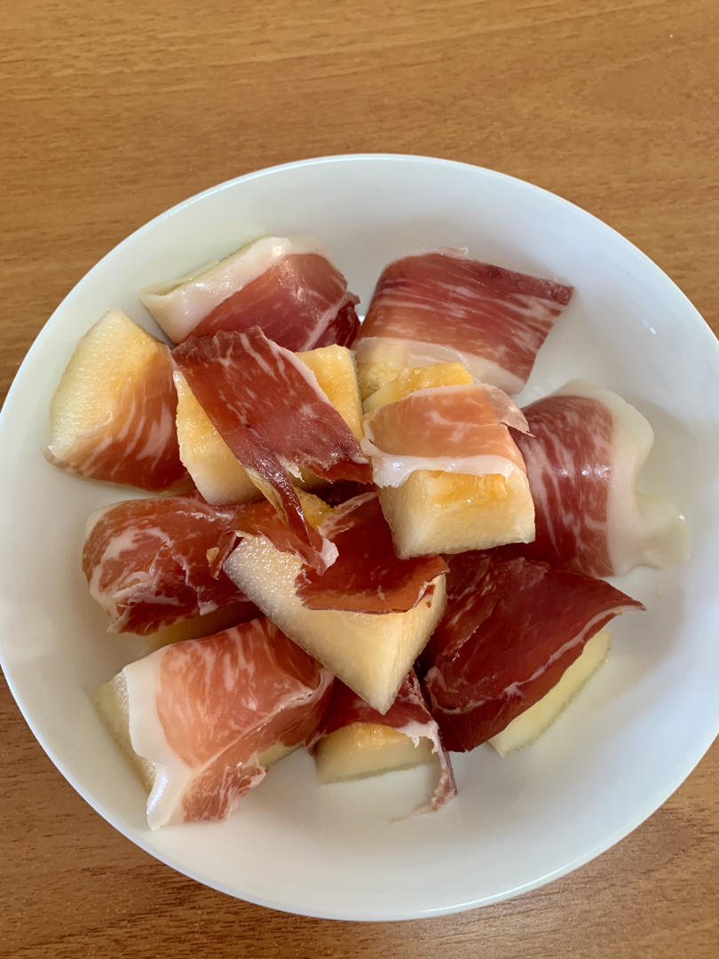 西班牙火腿配蜜瓜