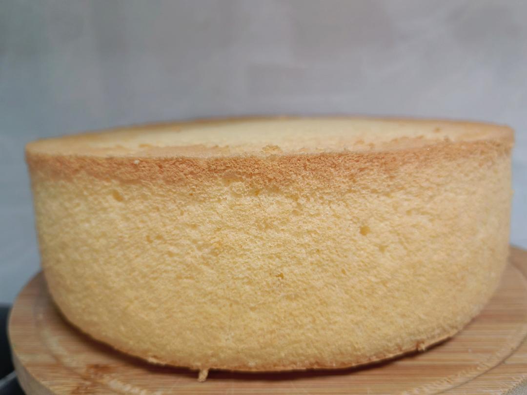 超好记八寸戚风蛋糕（后蛋法）