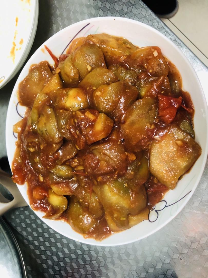 不用油炸的超下饭番茄烧茄子