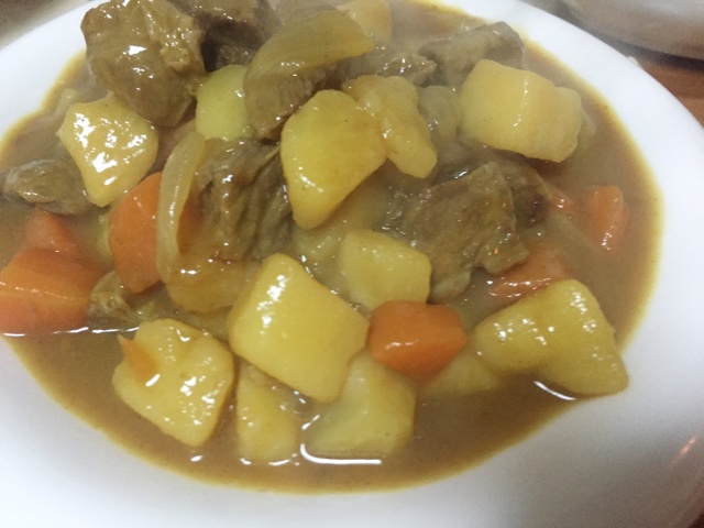 咖喱土豆牛肉