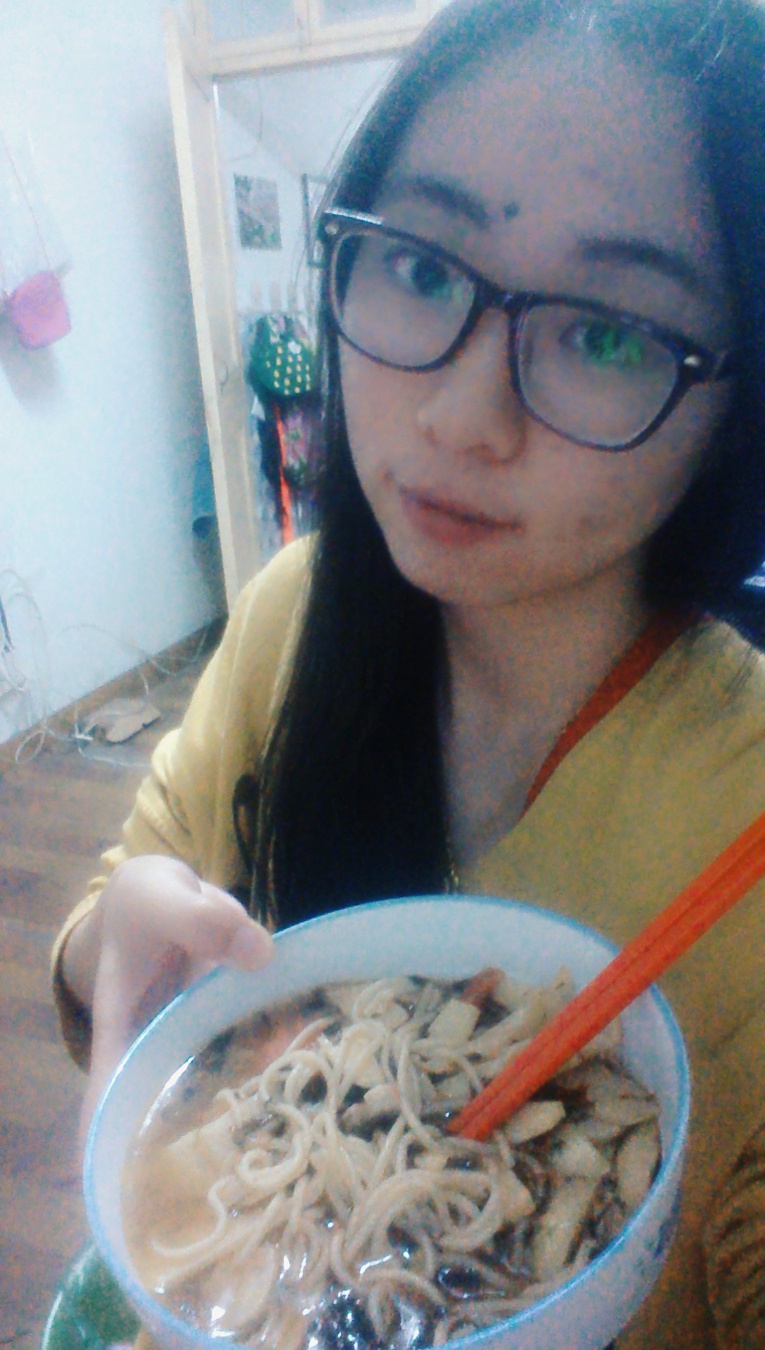 冬日里的家常汤面