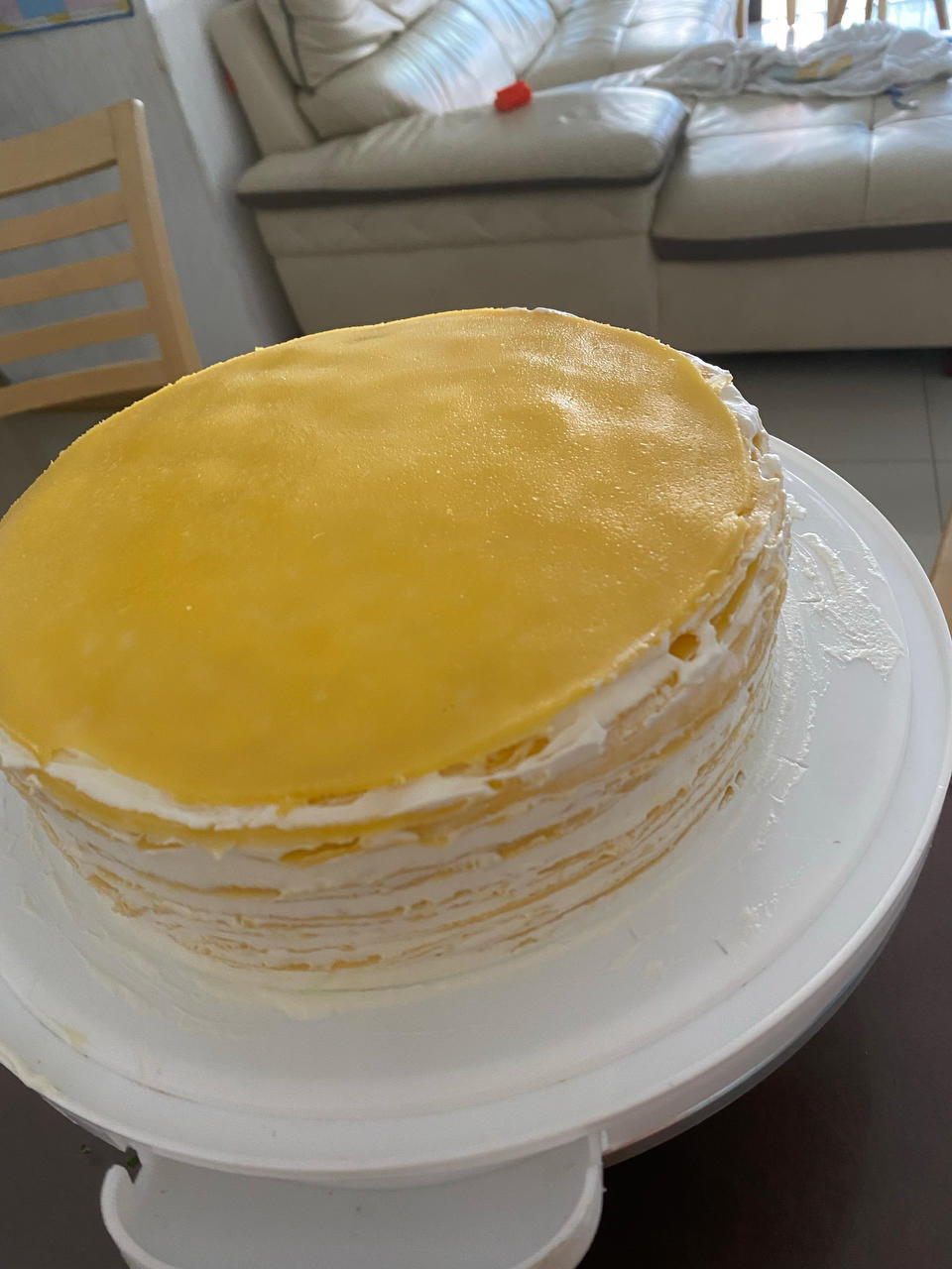 榴莲千层（超软糯蛋皮配方٩( ᐛ )و