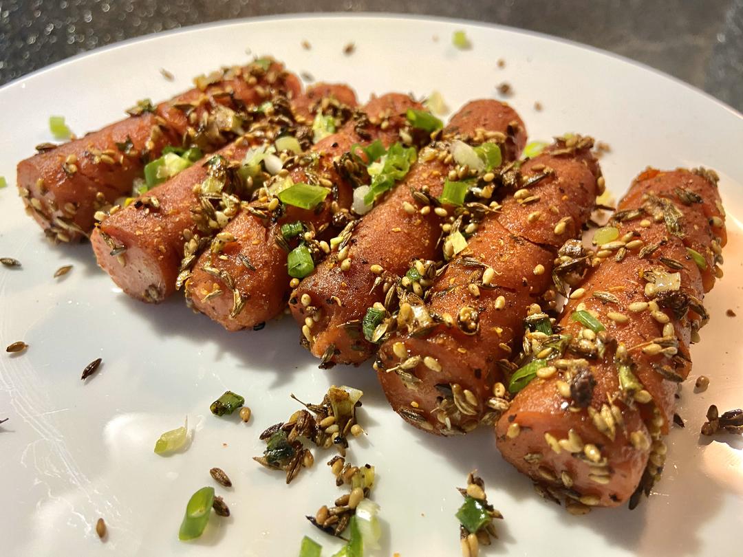 香煎火腿肠（儿时记忆）的做法