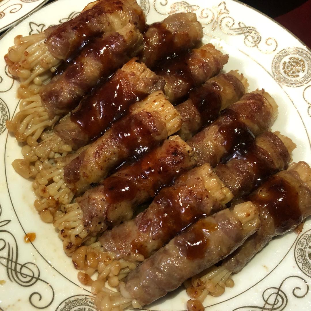 肥牛金针菇卷