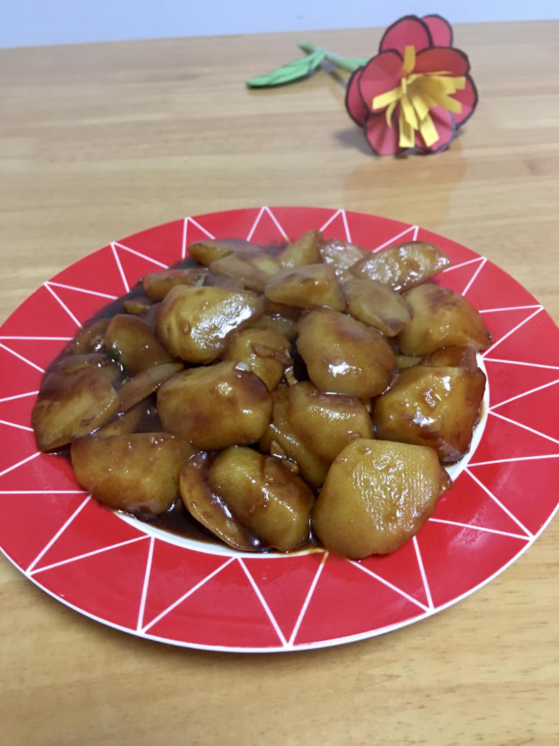 🔥巨下饭，软糯入味！比肉还好吃的红烧土豆