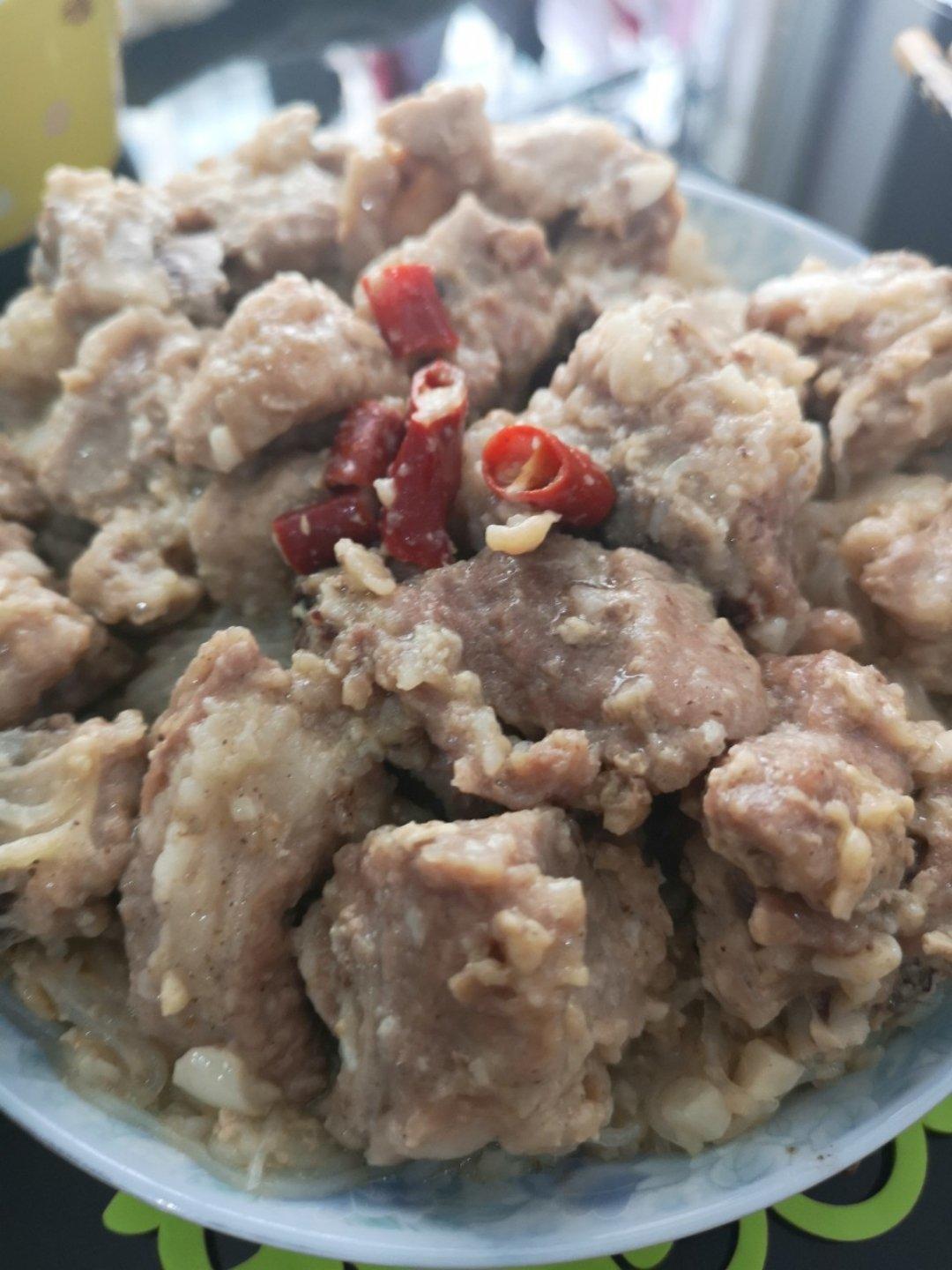 蒜蓉蒸排骨