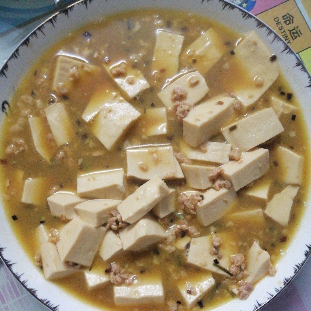 肉末豆腐