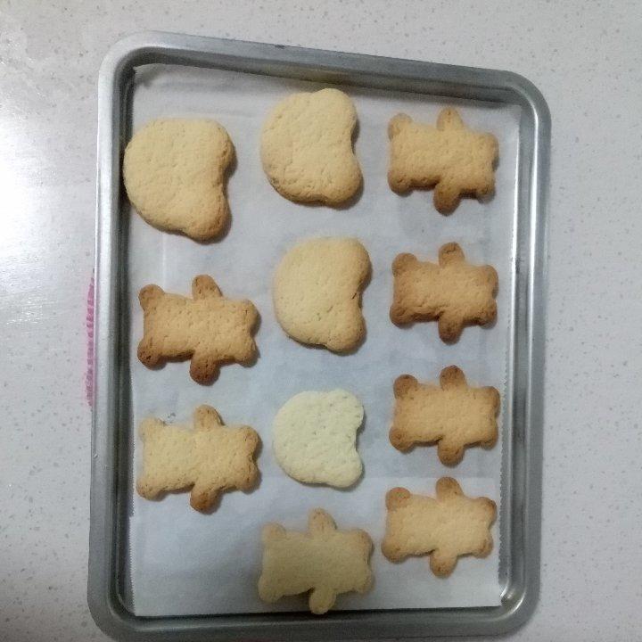 卡通黄油饼干