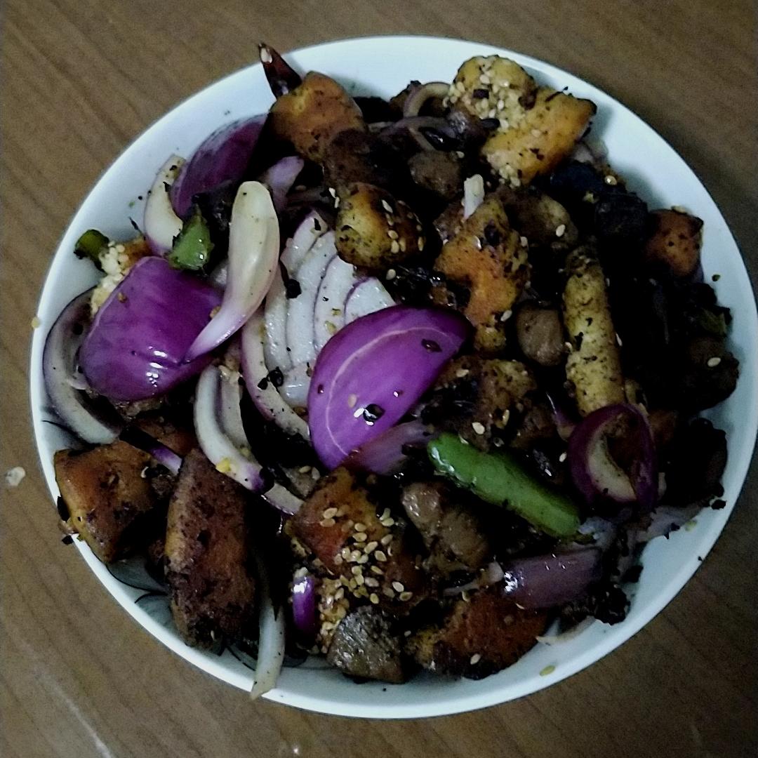 馕丁炒肉