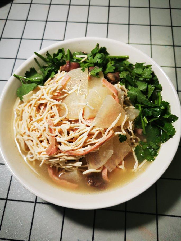 无需鸡汤的上汤煮干丝