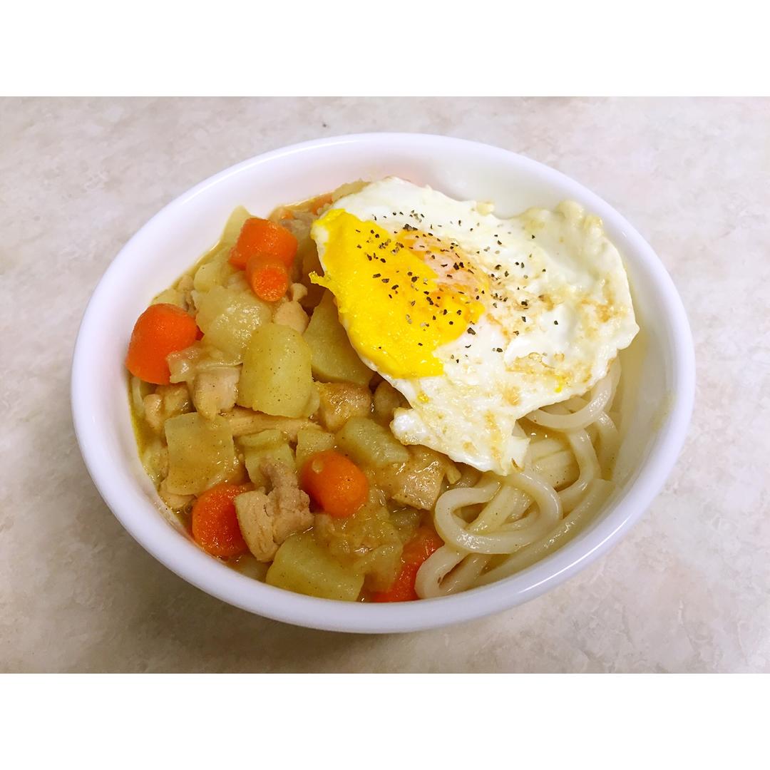 咖喱乌冬....是危险的食物