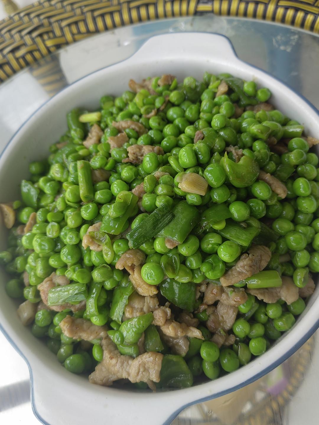 自带清甜超美味的素炒豌豆