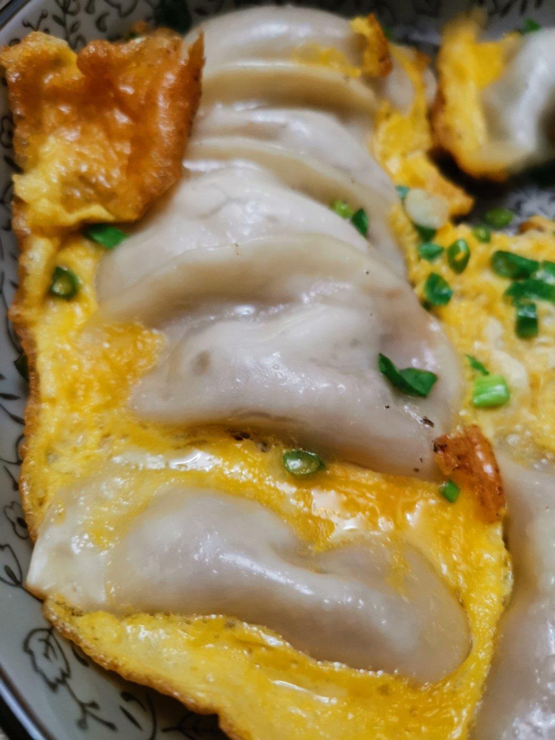 懒人快手抱蛋煎饺